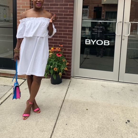 Nine West Mana Pink Metallic Sandals - Picture 12 of 12